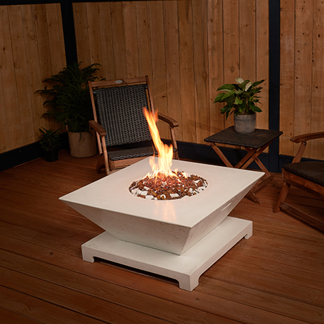 Square Wok Fire Table