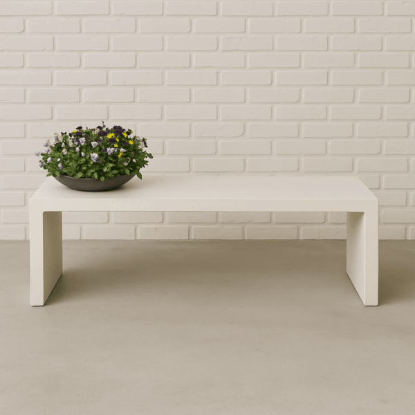 Castin Crete Outdoor Bench – Modern Concrete Seating
