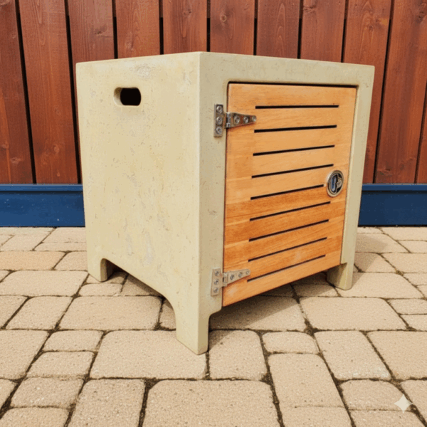 utdoor Propane Tank Enclosure – Durable GFRC Concrete Build
