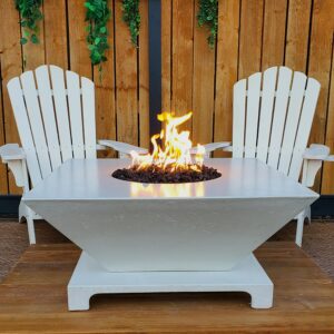 Luxury outdoor fire bowl