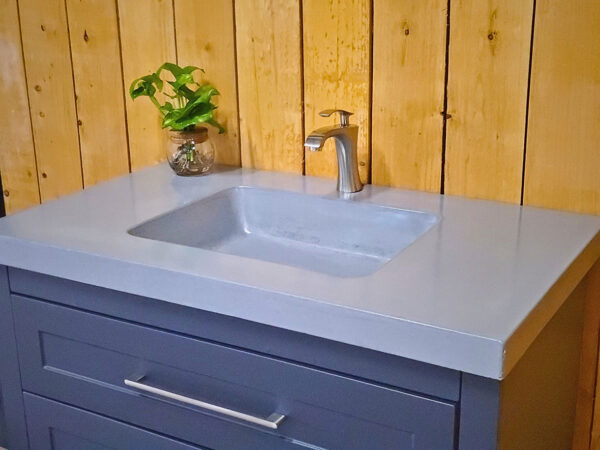 Rounded Rectangle Vanity Sink - Image 4