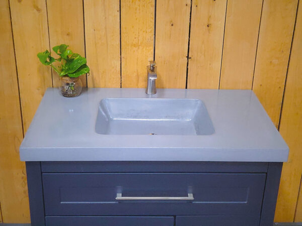 Rounded Rectangle Vanity Sink - Image 2