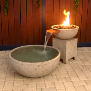 Fire and Water Fountain Set